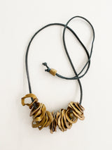 Organic shape necklaces