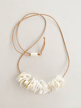 Organic shape necklaces