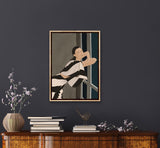 'GIRL AT WINDOW' giclée print