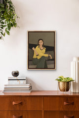'GIRL ON SOFA' giclée print