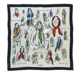 THE 'How-to-wear-a-Scarf' SCARF - brights