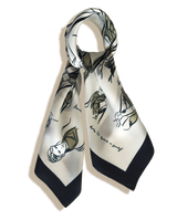 THE 'How-to-wear-a-Scarf' SCARF - ivory