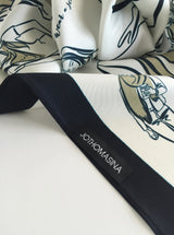 THE 'How-to-wear-a-Scarf' SCARF - ivory