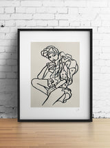 'IMANI' giclée print