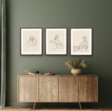 'SKETCH SERIES - 3 PRINTS'