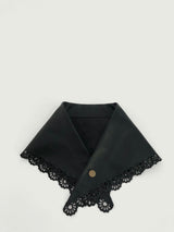 LACE LEATHER BANDANA