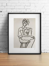 'LINDI' giclée print