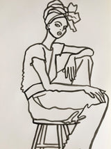 'LINDI' giclée print