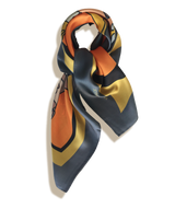 OH SO ORANGE silk scarf