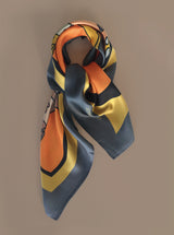 OH SO ORANGE silk scarf