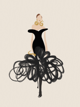 'Schiaparelli Scribbles' GICLÉE PRINT