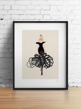 'Schiaparelli Scribbles' GICLÉE PRINT