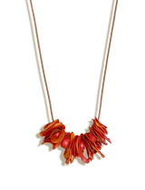 Organic shape necklaces