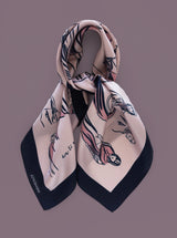 THE 'How-to-wear-a-Scarf' SCARF - blush pink