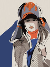 PRADA HAT RESORT '19 giclée print
