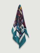 VALENTINE'S NUMBER silk scarf
