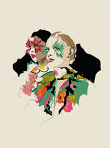 VALENTINO LASHES DUO giclée print