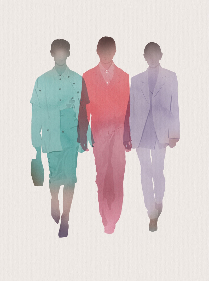 SS18 VICTORIA BECKHAM giclée print